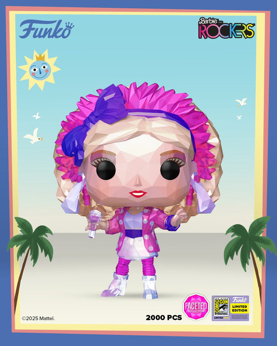 159 FUNKO POP Retro toys : Barbie and the Rockers faceted collection - SDCC 2025