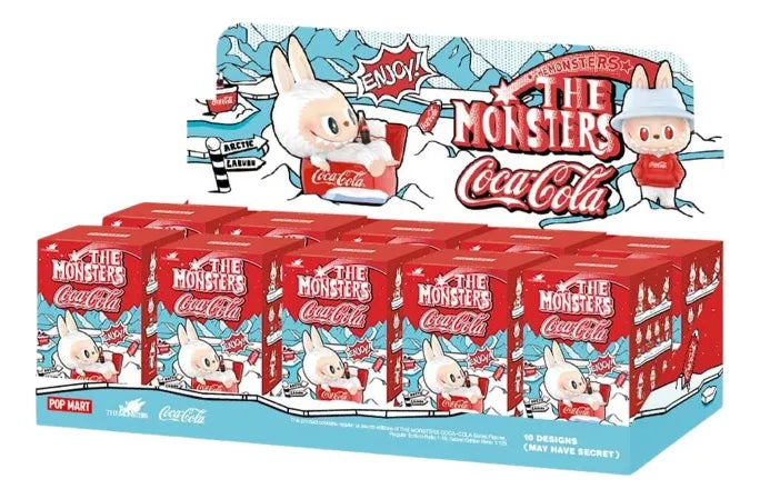 POP MART : The monsters Coca-Cola Series - Figuras Coleccionables (Blind Box) original
