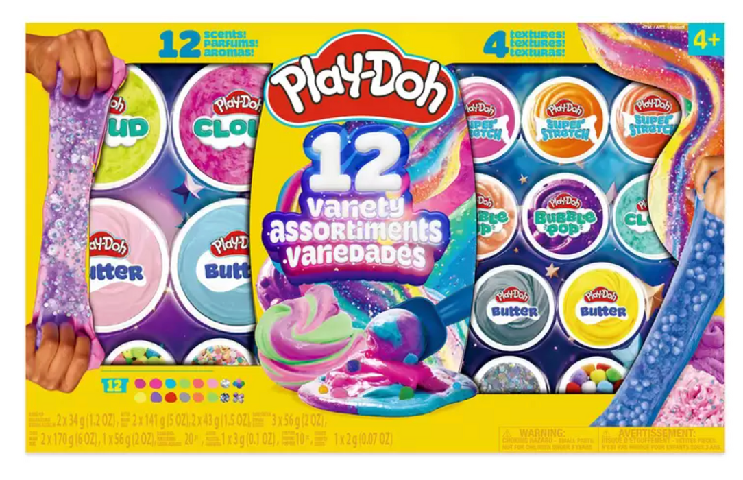 Play Doh : 12 pz variedades de compuestos perfumados