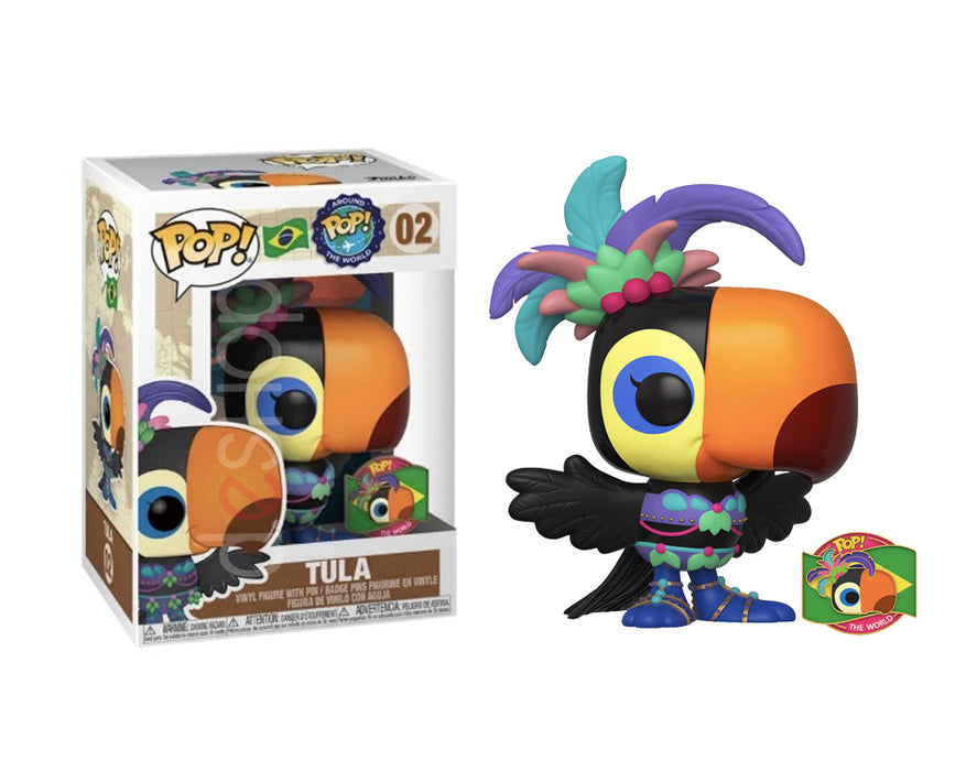 OFERTA 02 FUNKO POP Around the World : Tula (Brasil)