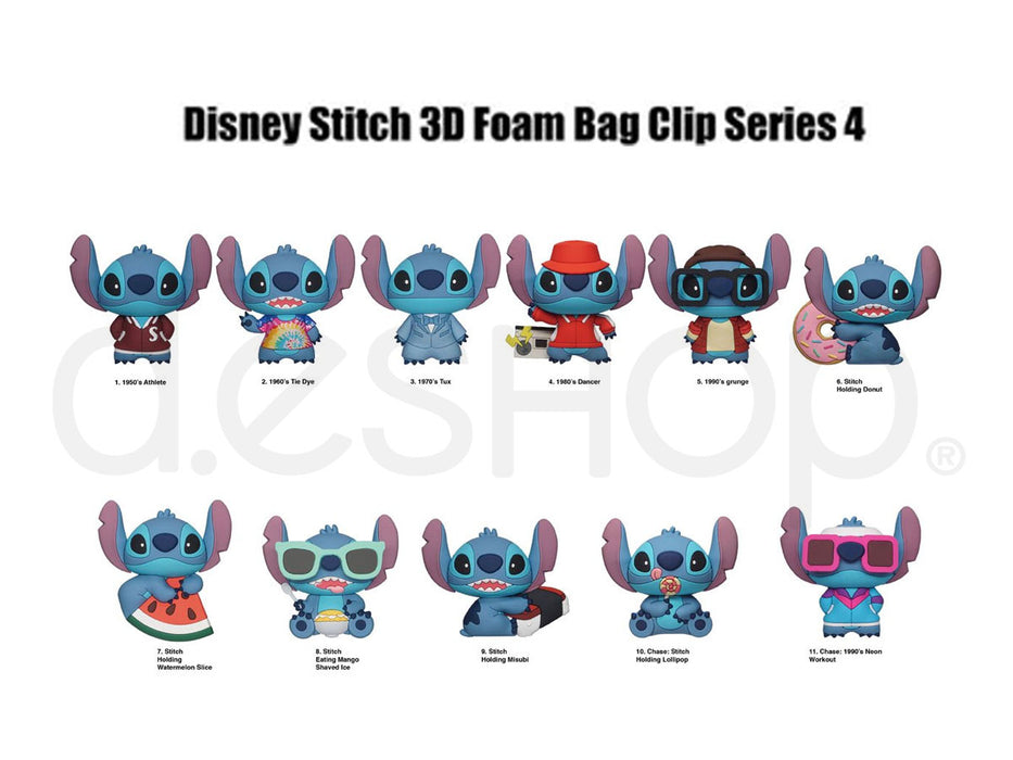 Disney : Lilo & Stitch (serie 4) keychain sobre sorpresa