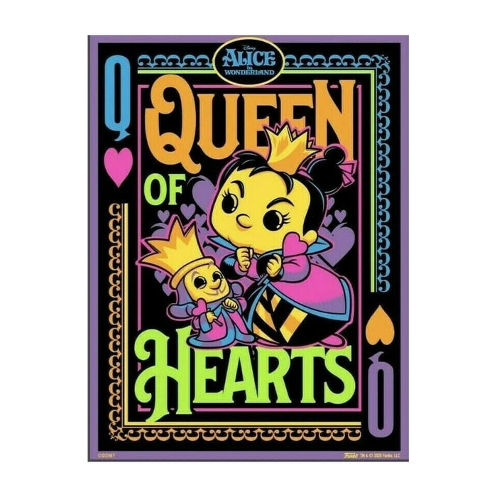 FUNKO poster: Queen of Hearts Blacklight - Alice in Wonderland
