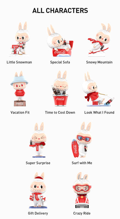 POP MART : The monsters Coca-Cola Series - Figuras Coleccionables (Blind Box) original