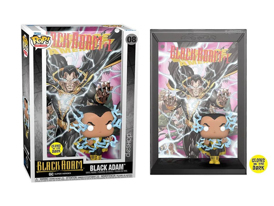 OFERTA 08 FUNKO POP comic covers : Black Adam - DC Heroes