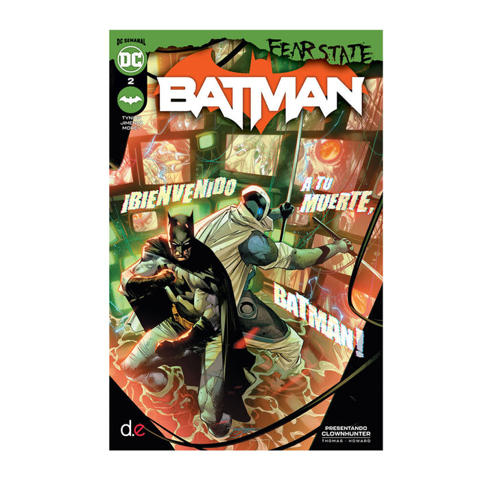 DC Universe Comics semanal : Bienvenido a tu muerte - Batman Fear State