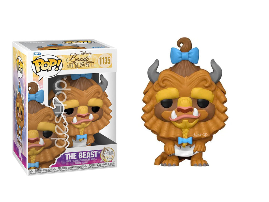 1135 FUNKO POP Disney : Beast with Curls - Beauty and the Beast