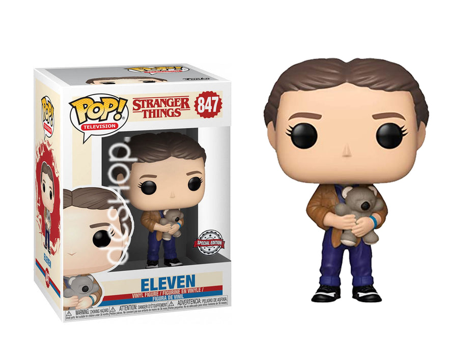 OFERTA 847 FUNKO POP television : Eleven w / bear - Stranger Things (special edition)