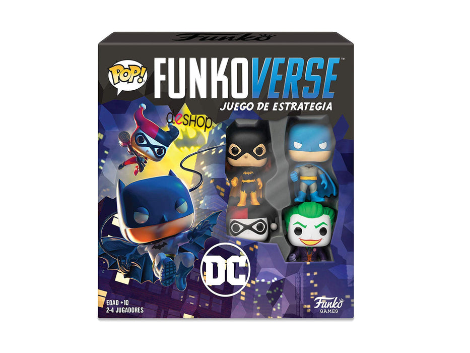 100 Funkoverse DC Comics : Juego de estrategia en español ( 4 jugadores)