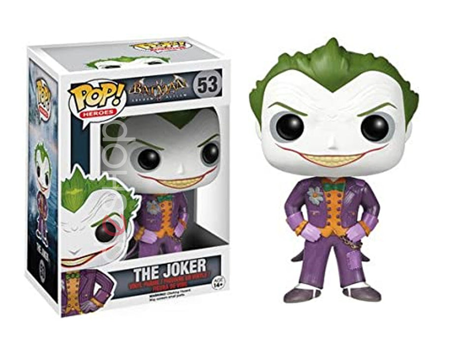 53 FUNKO POP heroes : Joker Arkham Asylum