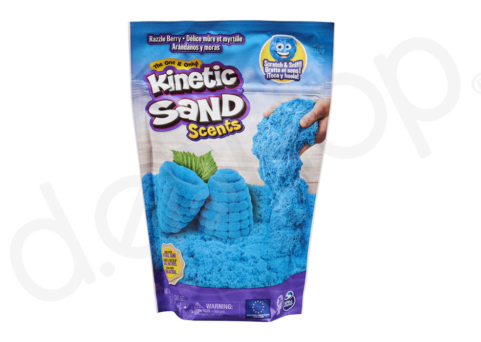 Kinetic Sand aroma a mora y arándanos 8 oz (227 g)