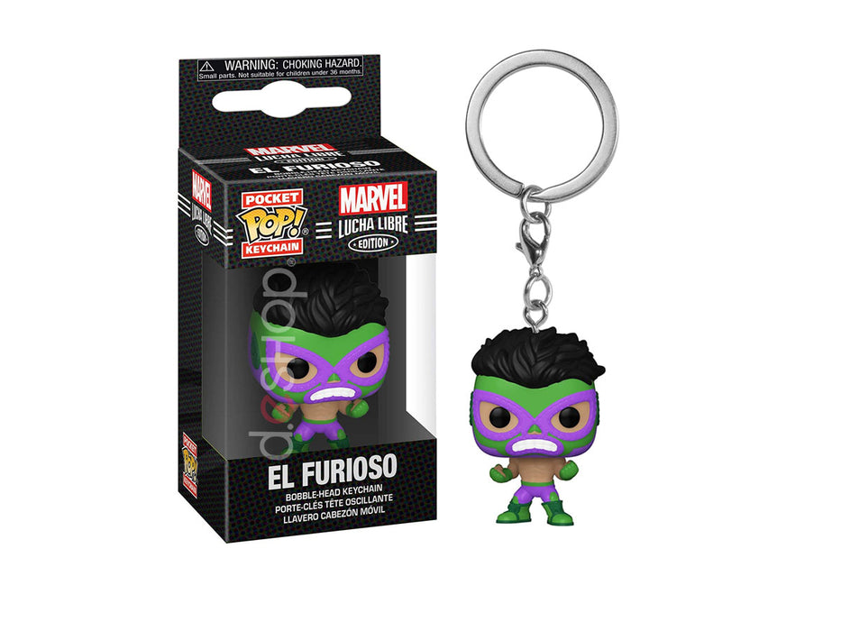 FUNKO POP keychain Marvel : Hulk luchadores