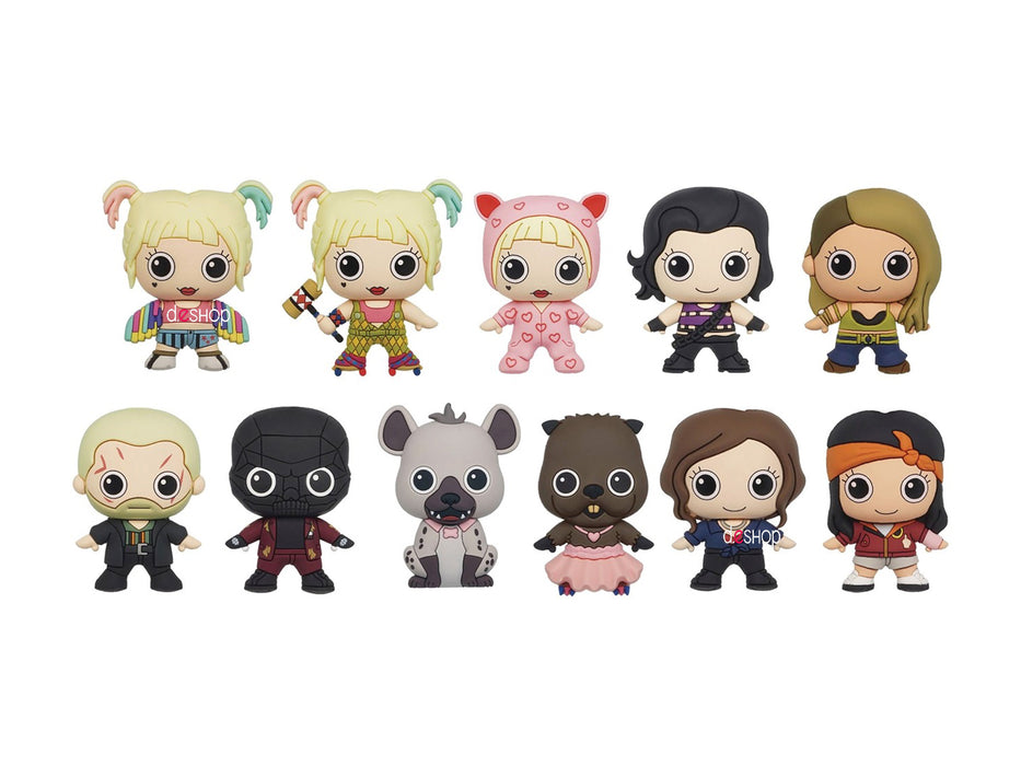 OFERTA DC Comics : Birds of prey keychain bag clip sobre sorpresa