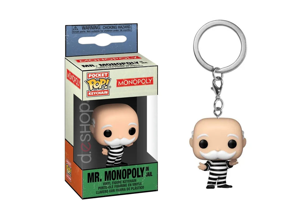 FUNKO POP keychain retro toys : Monopoly criminal uncle pennybags