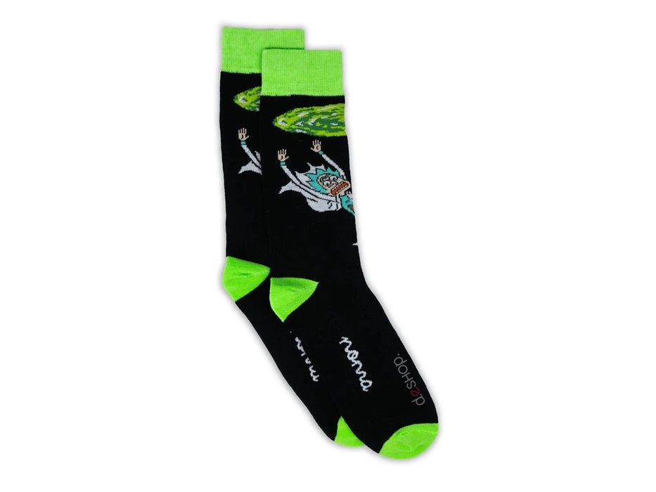 OFERTA Calceta : Rick & Morty Portal Gun de algodón unitalla