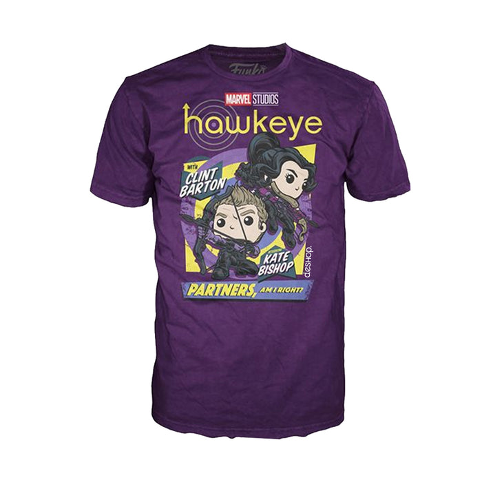 FUNKO POP Marvel : Playera (Tee) Hawkeye