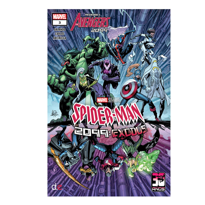 Marvel Comics semanal : 2099 Exodus - Spider-man
